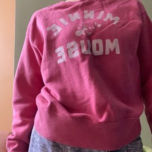 Cute Minne Pink Sweatshirt size xs